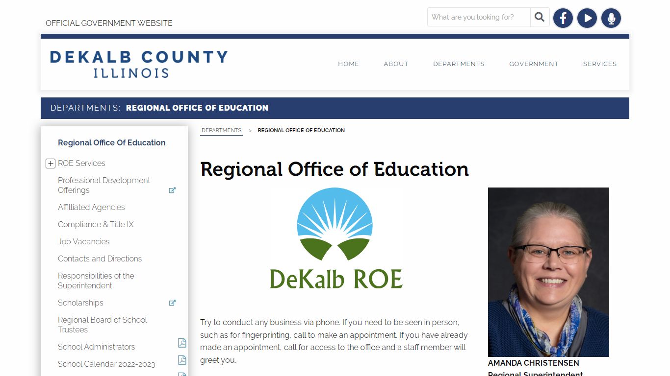 Regional Office of Education - DeKalb County, Illinois